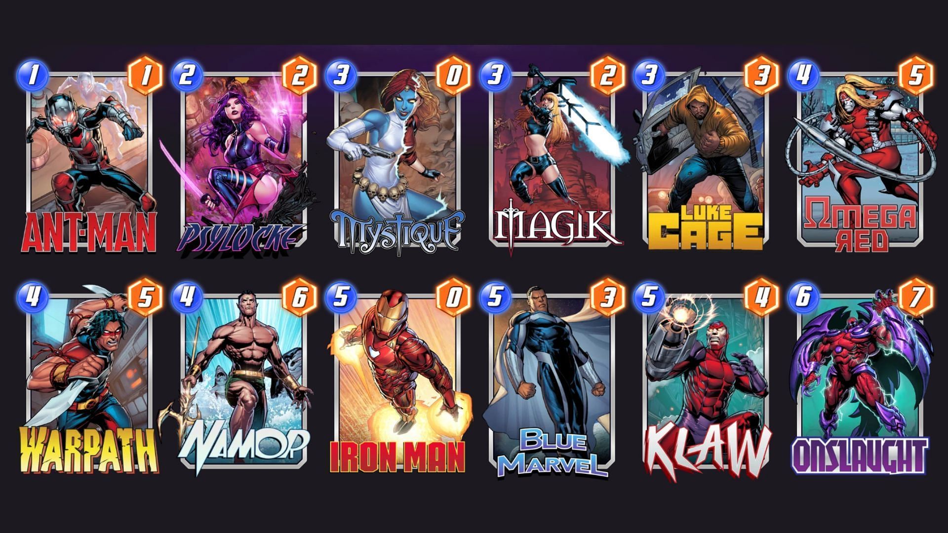 The Omega Ongoing is an ongoing-focused Marvel Snap Omega Red deck (Image via Nuverse)