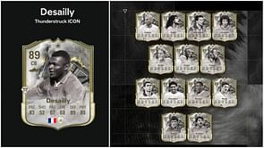 EA FC 25 Marcel Desailly Thunderstruck Icon SBC: All tasks and cheapest solutions