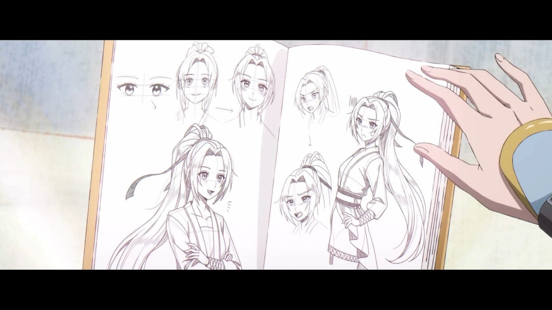 Miaomiao&#039;s drawing (Image via CMC Media)