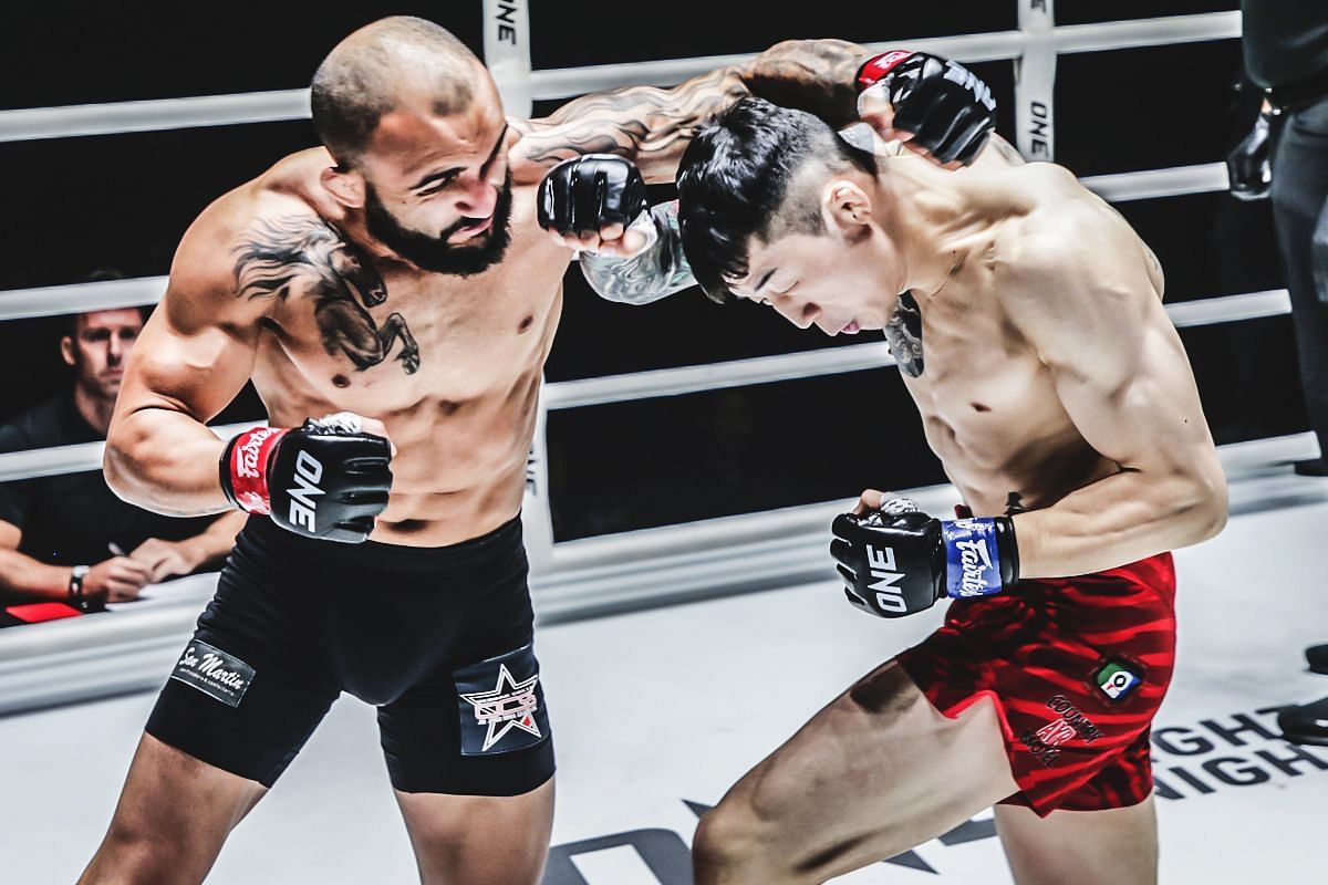 John Lineker (left) Kim Jae Woong (right) [Photo via ONE Championship]