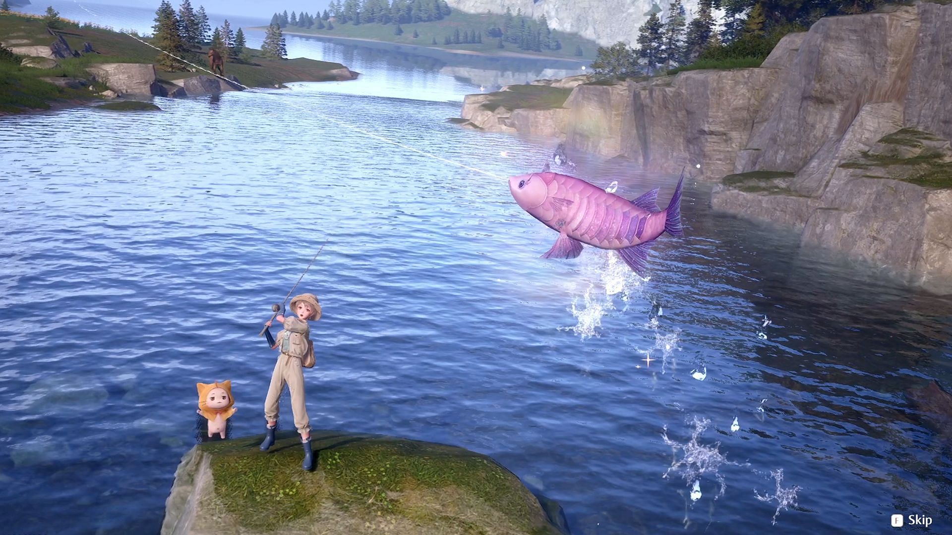 Palettetail fish in Infinity Nikki (Image via Infold Games)