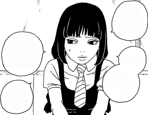 Sumire Kakei as seen in the manga (Image via Shueisha)