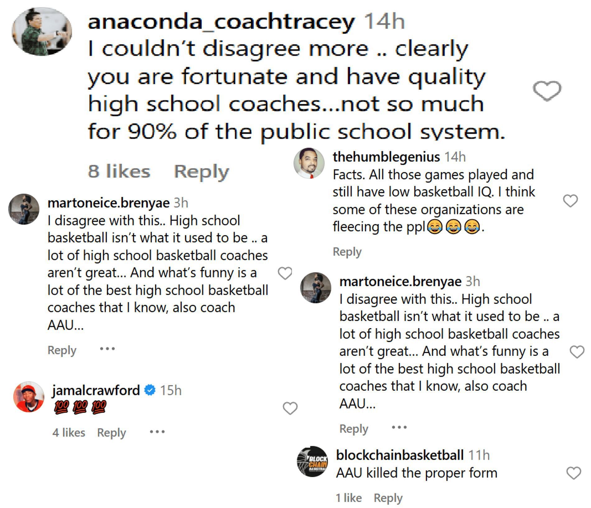 Hoops fans react to take on AAU programs (Source: Instagram/grindhousebasketball)