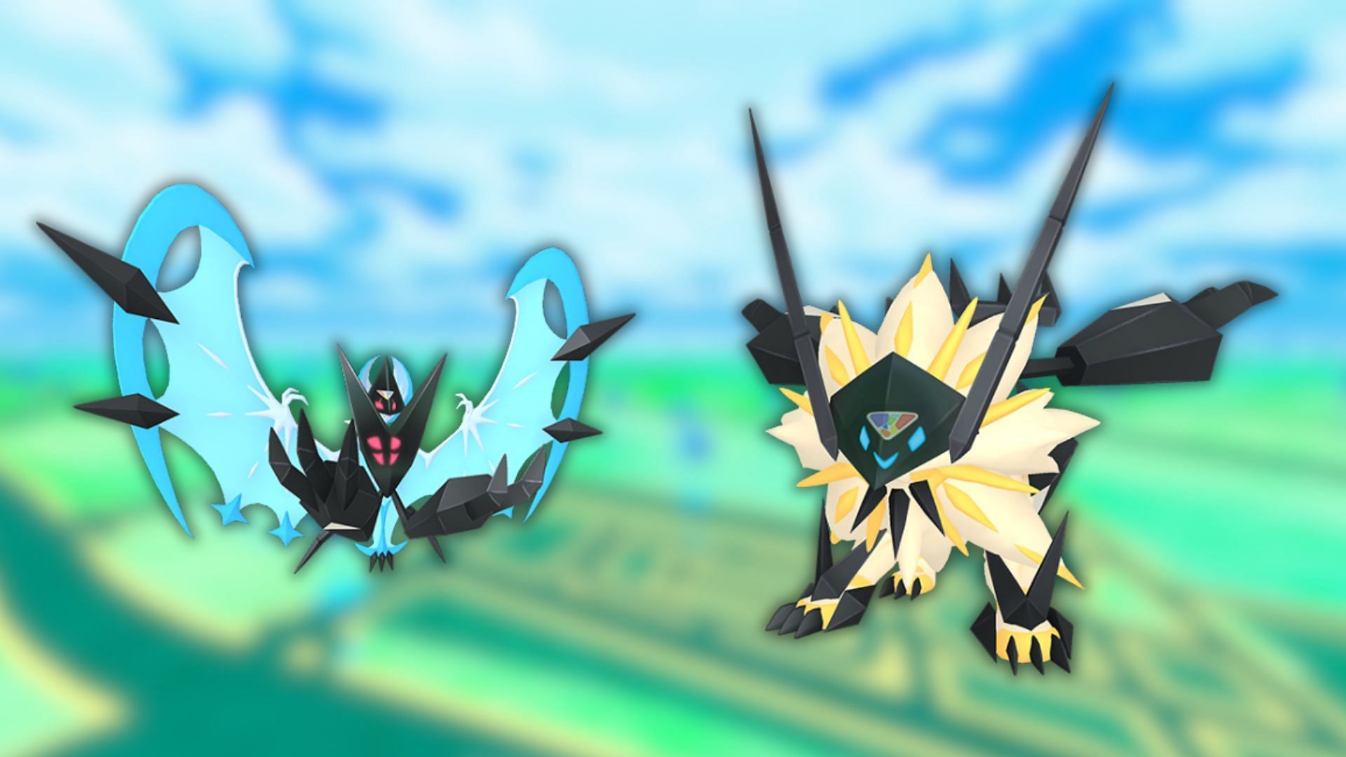 Highlights of the GO Necrozma Fusion Raid Day (Image via The Pokemon Company)