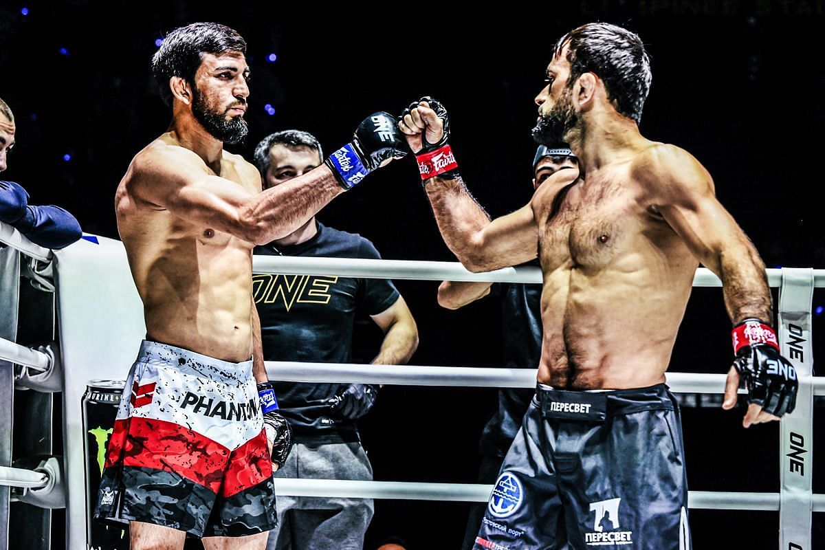 Halil Amir and Shamil Gasanov - Photo by ONE Championship