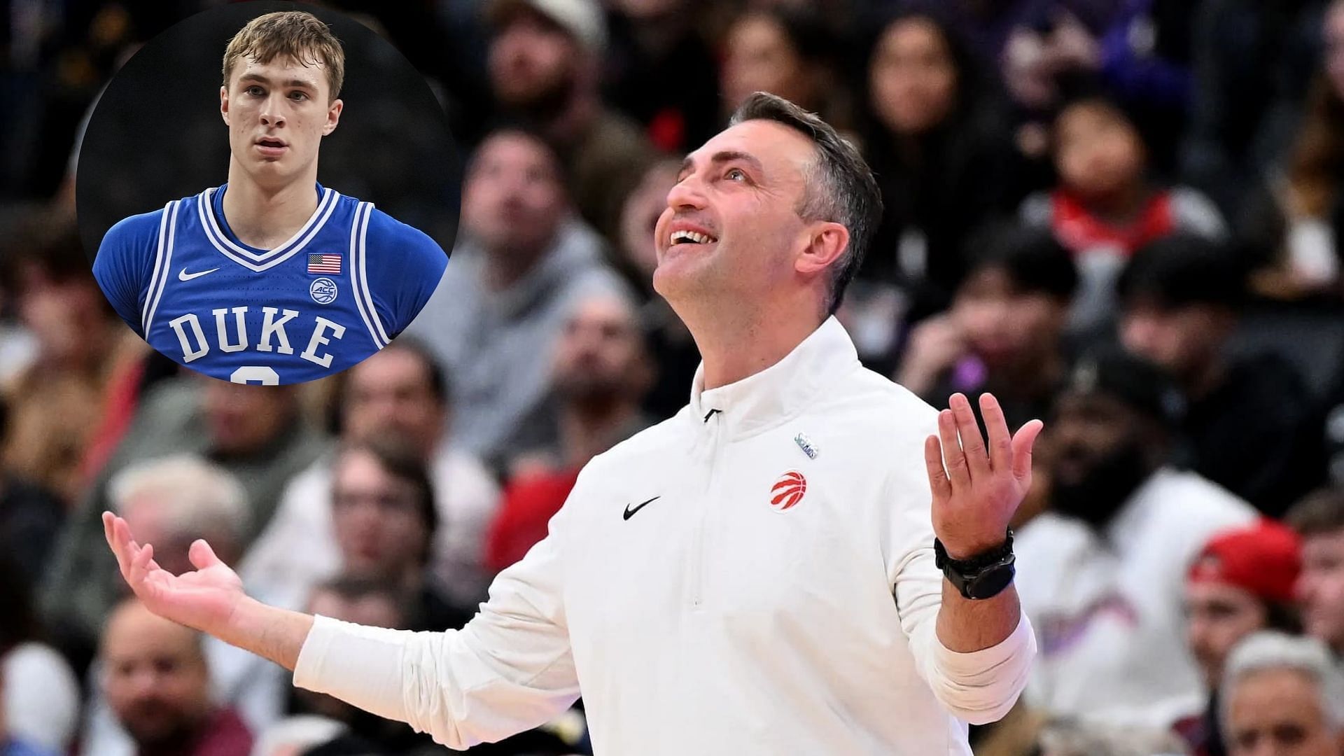 NBA fans react to Toronto Raptors ten-game losing streak and link them to Duke prospect Cooper Flagg (Photo credits: IMAGN)