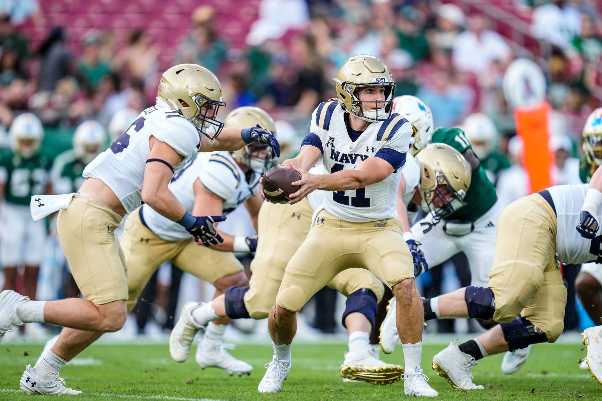 COLLEGE FOOTBALL: NOV 09 Navy at USF