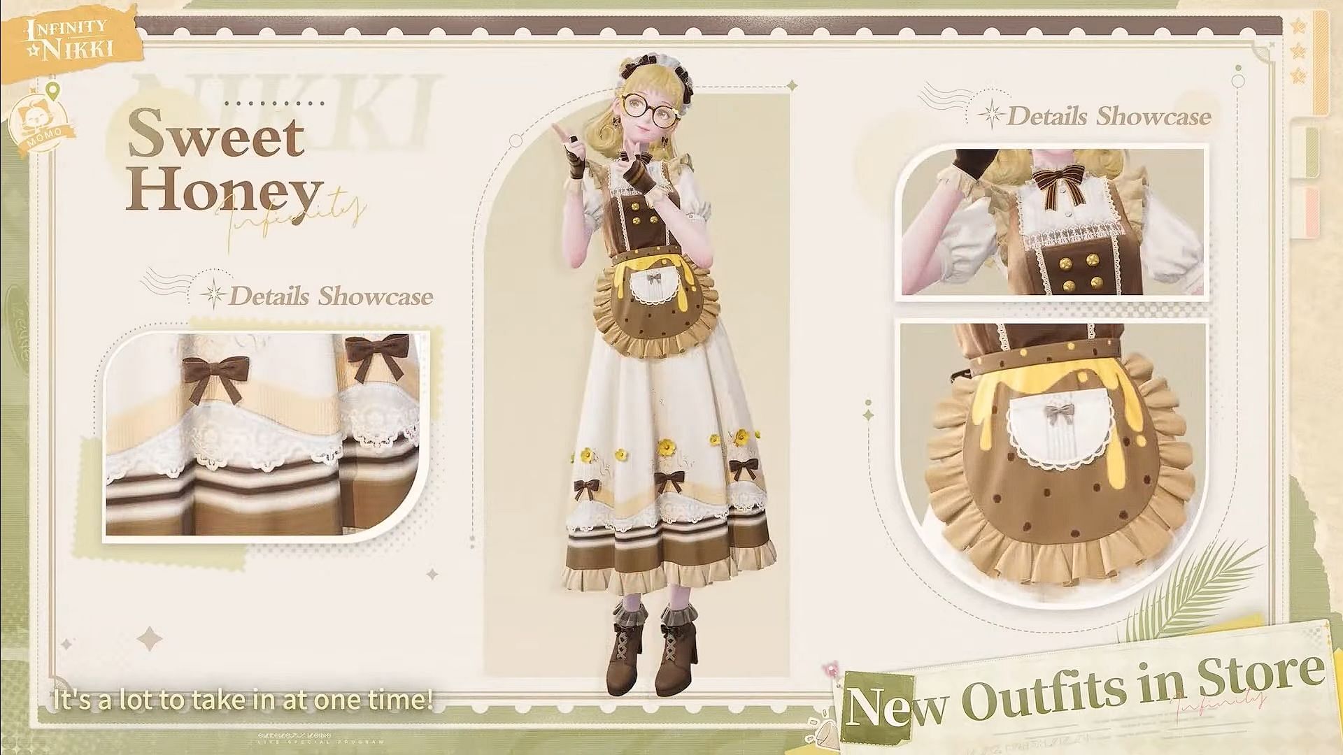 Outfit: Sweet Honey (Image via InFold Games)