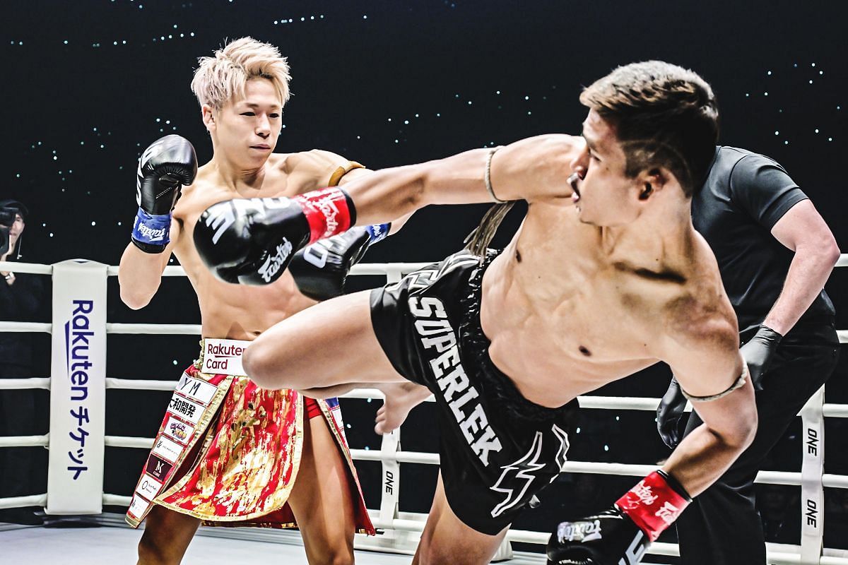 FREE FULL FIGHT: Superlek and Takeru light up Tokyo in absolute super fight for flyweight kickboxing gold at ONE 165 -- Photo by ONE Championship