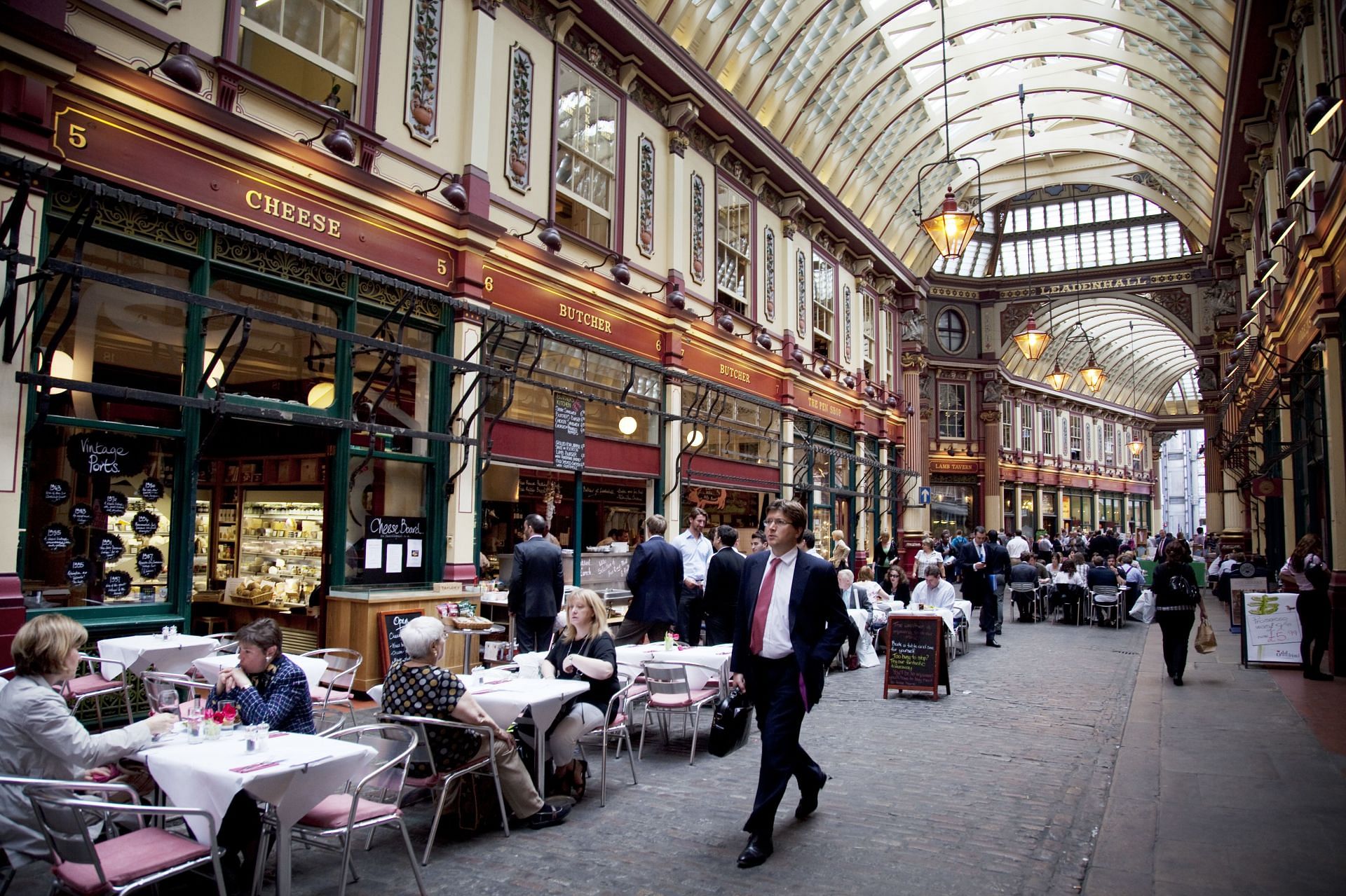 Leadenhall Market (Image via Getty)