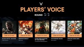 Genshin Impact, ZZZ and Wuthering Waves proceed to final round of Players' Voice Award at TGA 2024