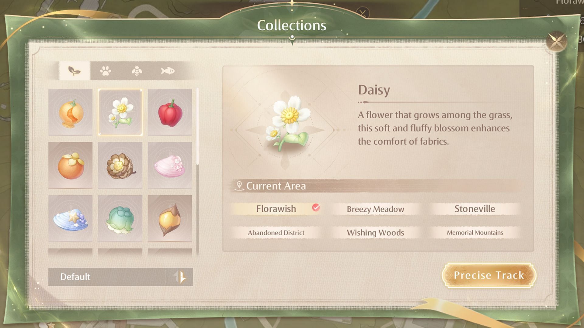 Infinity Nikki also provides a Precise Tracking feature (Image via Infold Games)