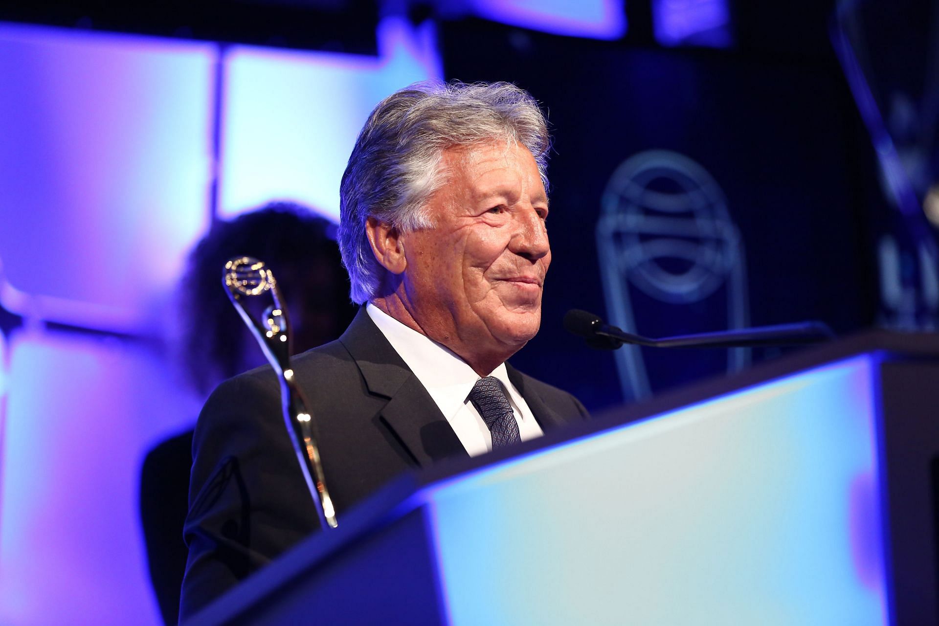 Mario Andretti at the 2017 Clio Sports Awards - Source: Getty