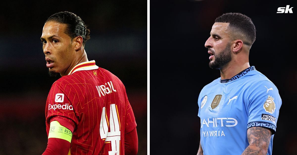 van Dijk spoke on his disagreement with Kyle Walker.