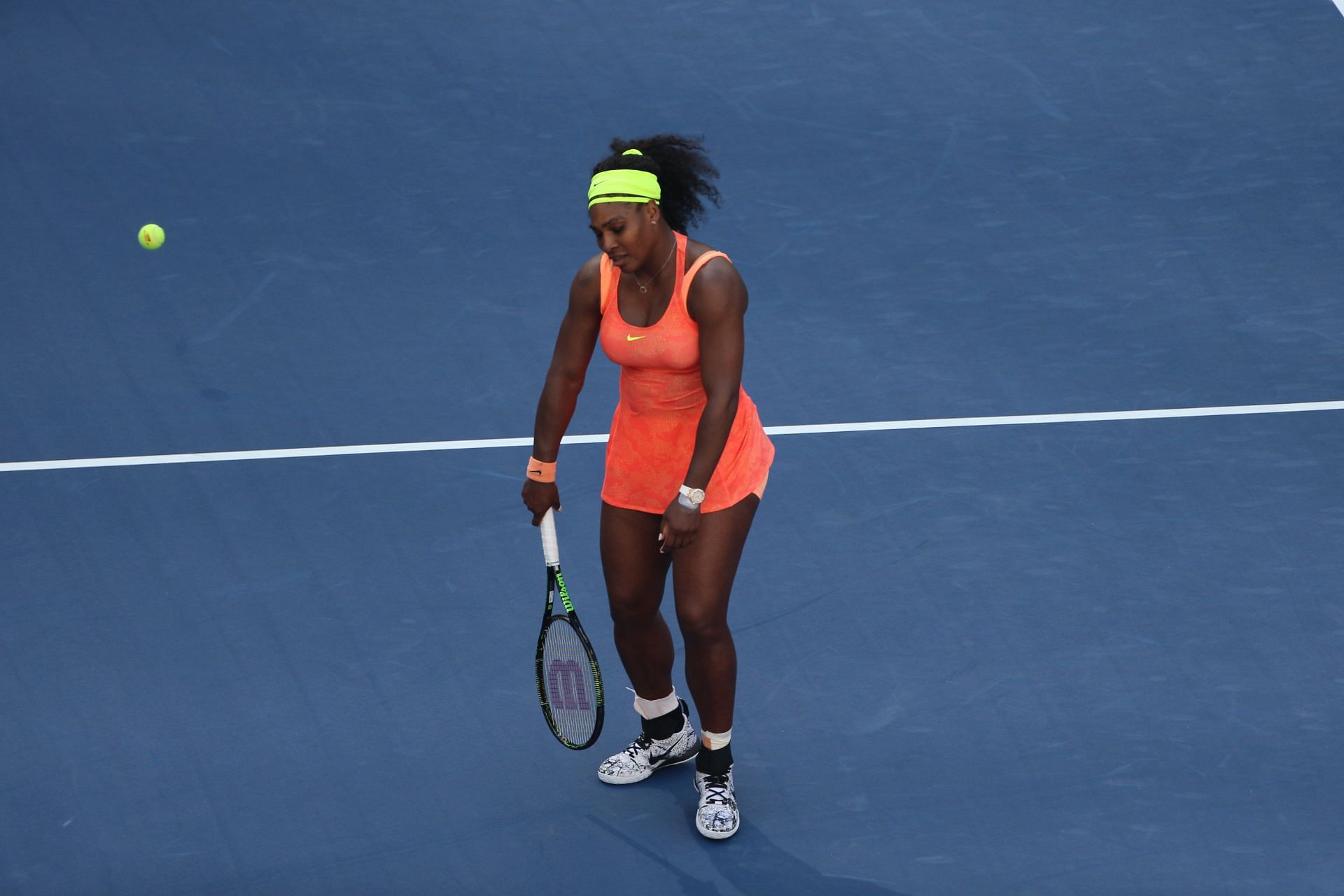 Serena Williams pictured at the 2015 US Open | Image Source: Getty