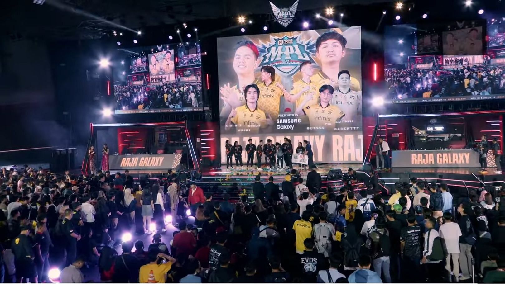 Fnatic ONIC wins MPL Indonesia S13 (Image via YouTube/MLBB)