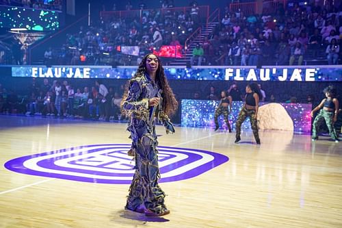 Flau'jae Halftime Performance During The Overtime Select Championship - Source: Getty