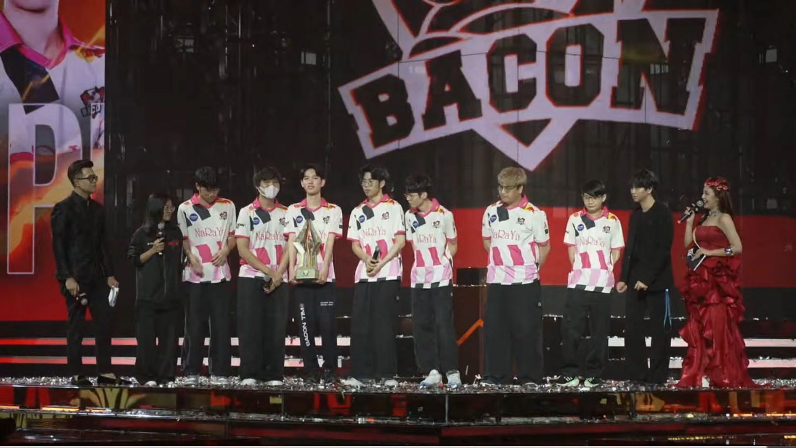 Bacon Time wins AoV World Championship 2024 (Image via YouTube/Arena of Valor)