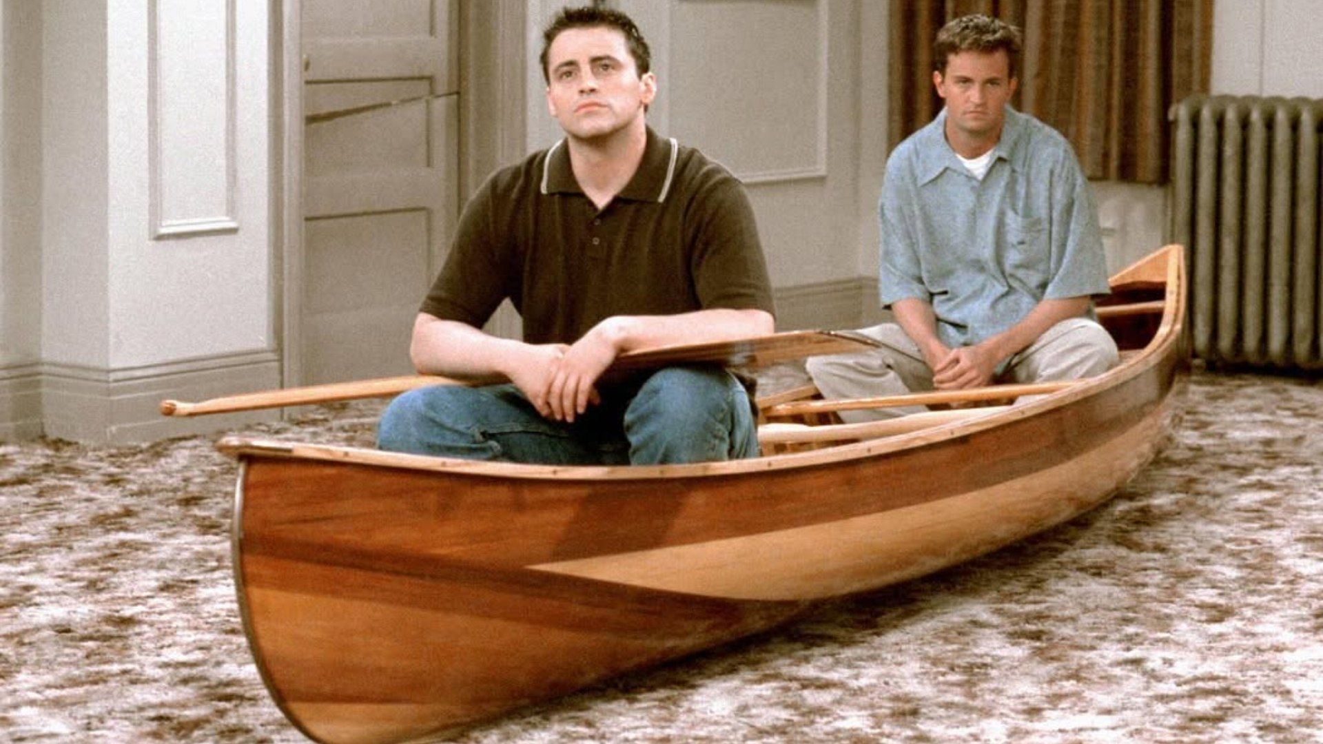 Matt LeBanc and Matthew Perry as seen on Friends (Image via Instagram/@mleblanc)