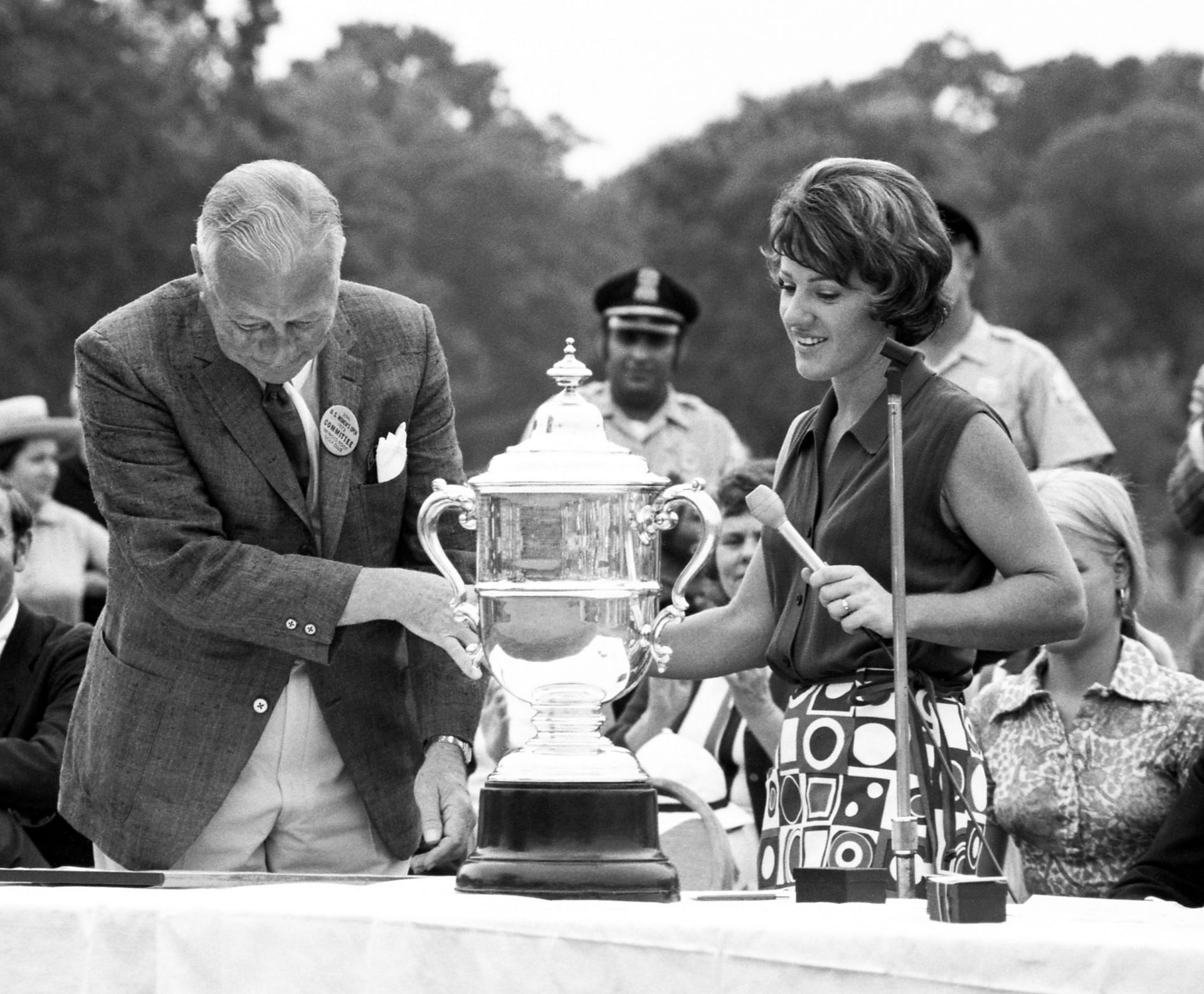 Susie Maxwell Berning, 1972 U.S. Women&#039;s Open Golf Championship (Image via Getty)