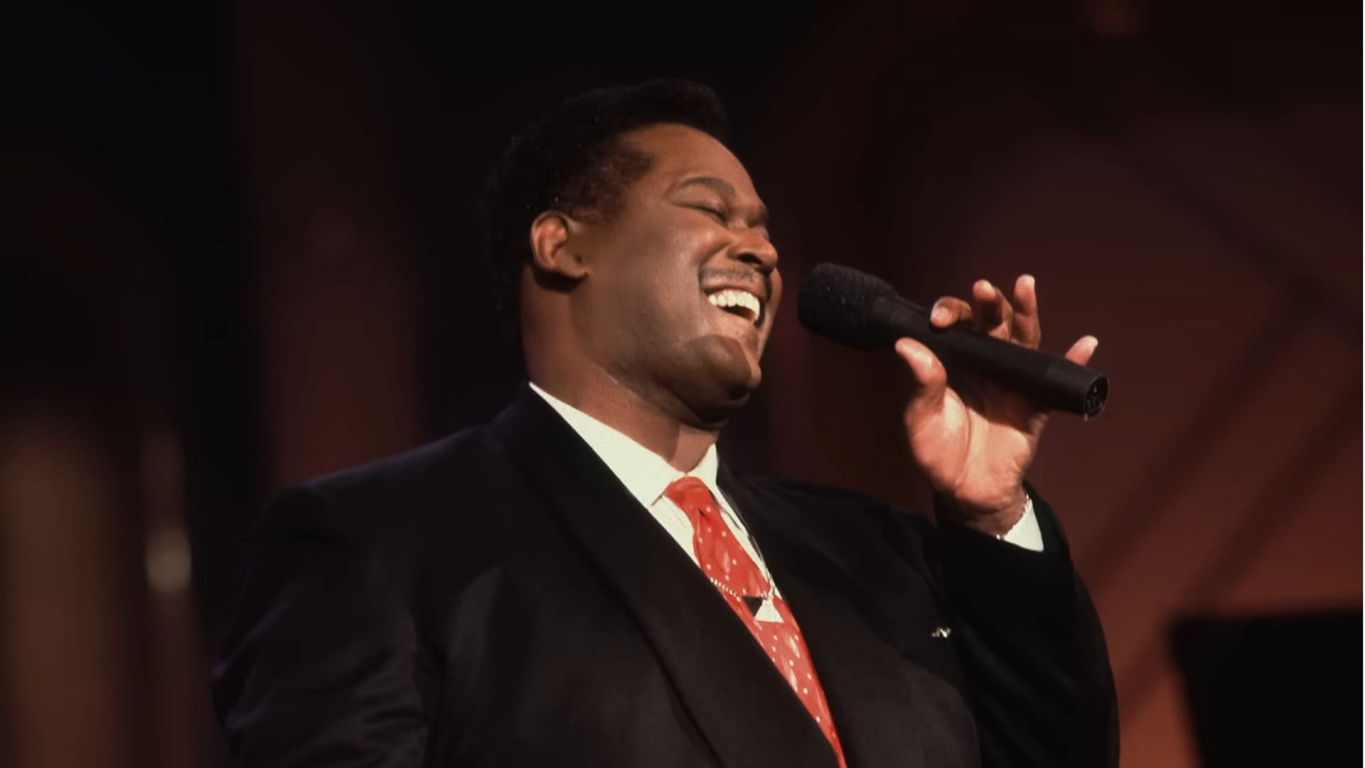 A still from the trailer of Luther: Never Too Much (Image via Youtube/ Luther Vandross)