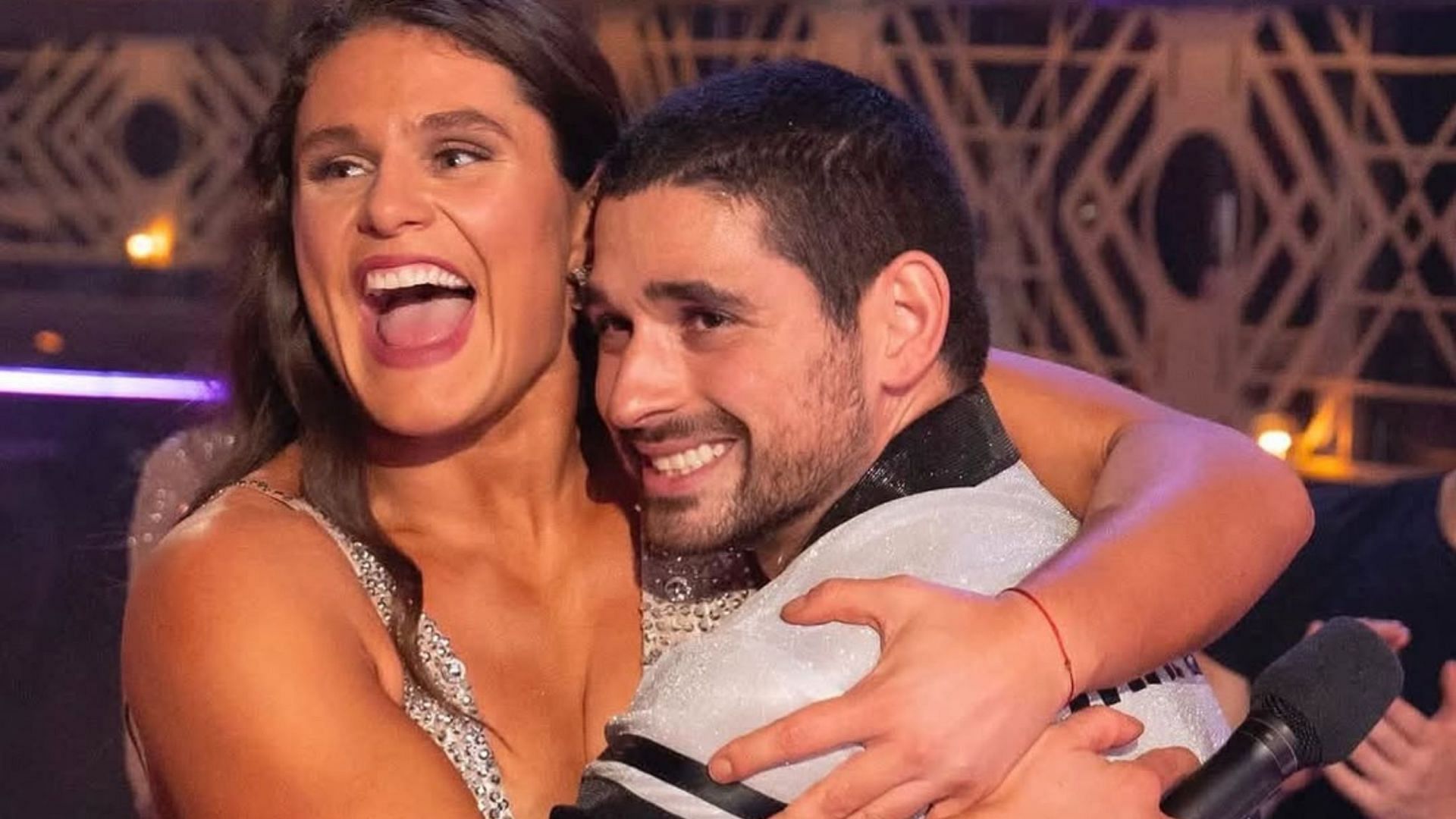 Ilona Maher and Alan Bersten at Dancing with the Stars [Image Source : Ilona Maher&#039;s Instagram]