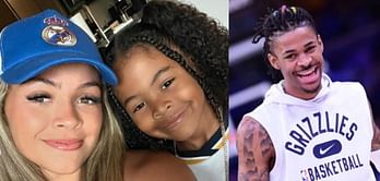 Ja Morant's ex-girlfriend KK Dixon reacts in 3 words as daughter Kaari J tries her hand at courtside photography