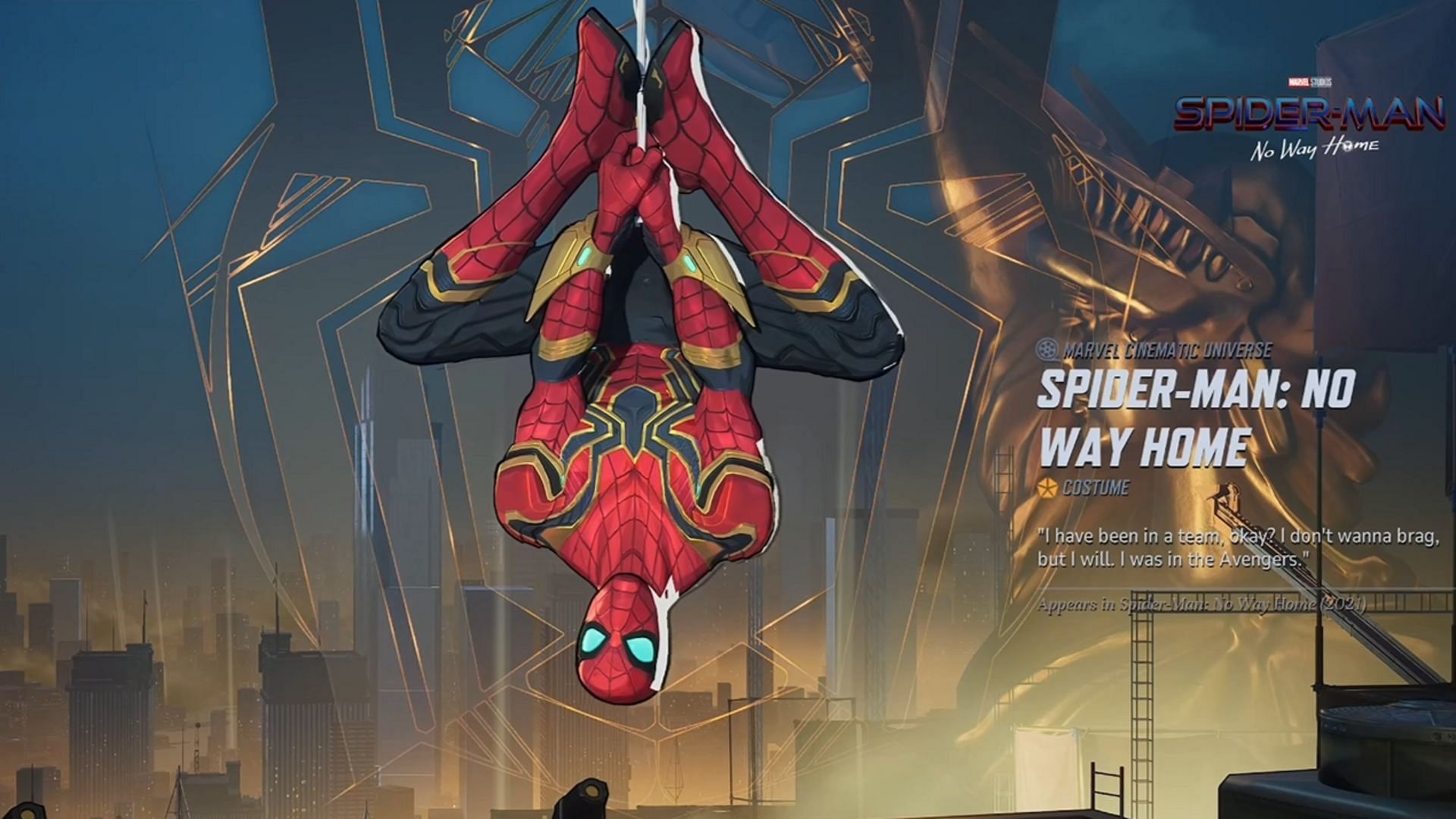 The Iron-Spider suit (Image via NetEase Games)