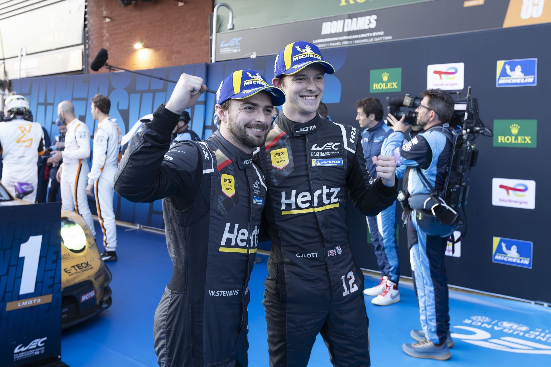 William Stevens and Callum Ilott (R) during the World Endurance Championship 6 Hours of Spa-Francorchamps - Source: Getty