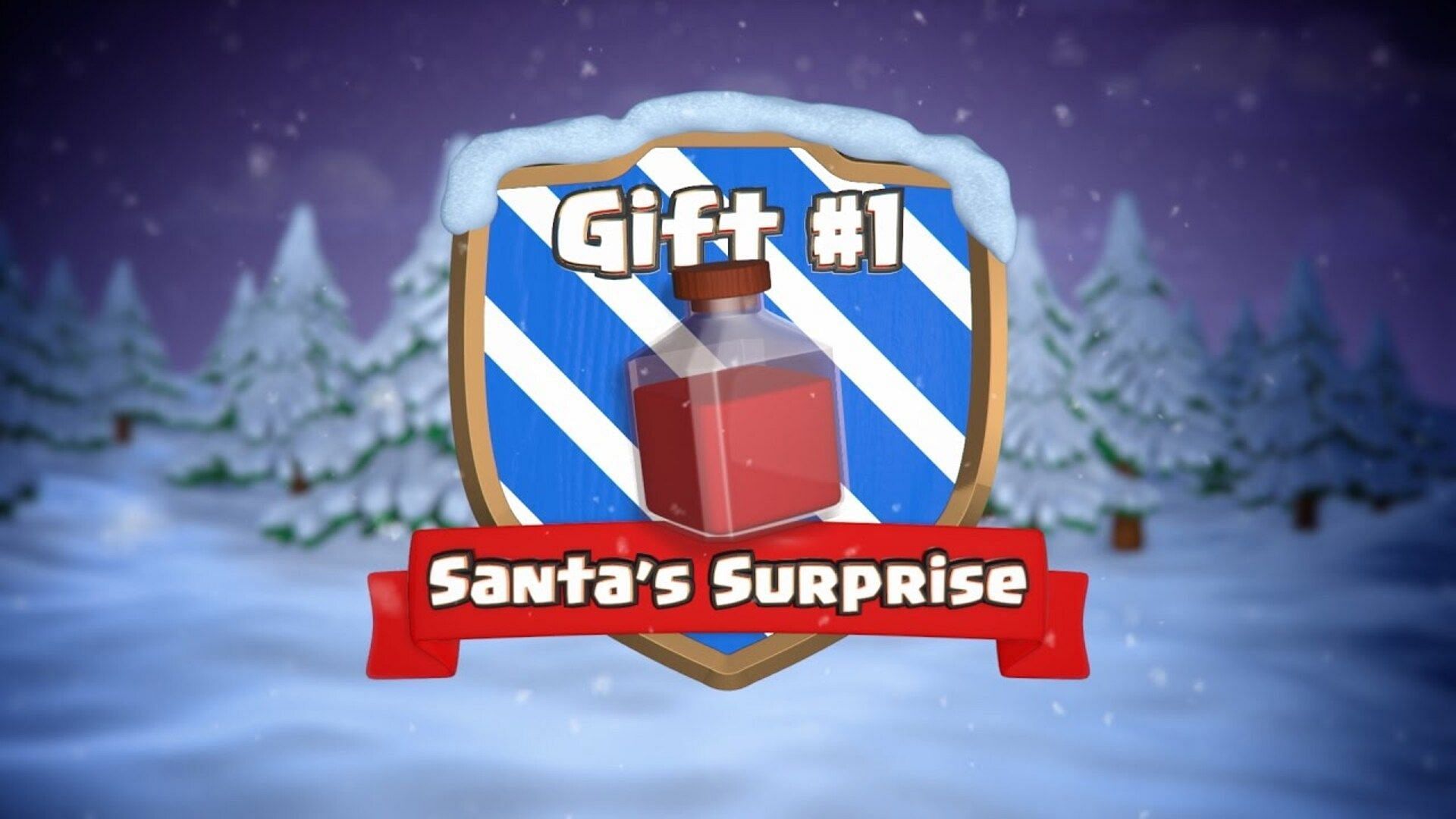 Santa&#039;s Surprise spell will be available for a limited duration (Image via Supercell)