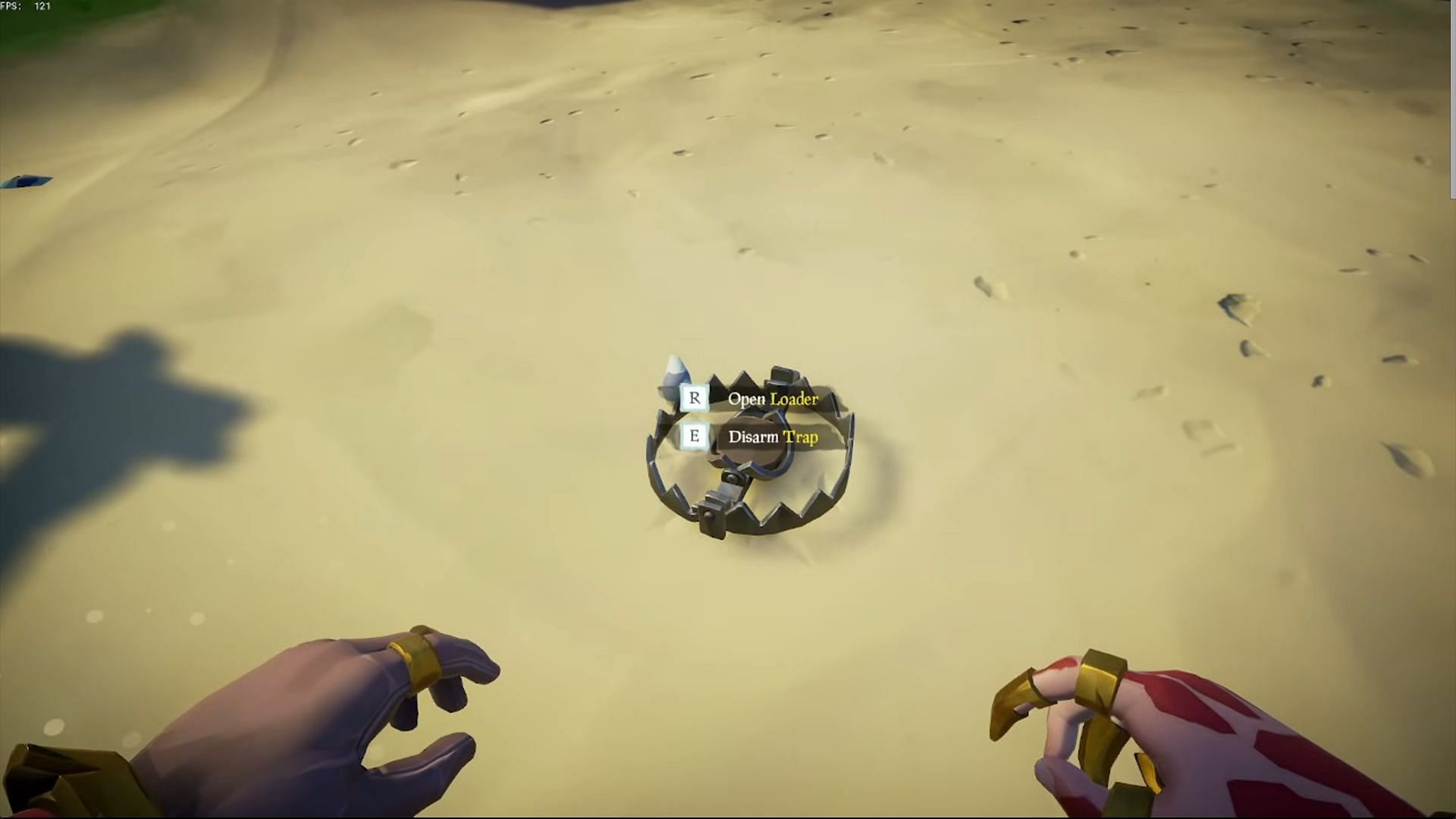 You can disarm traps in Sea of Thieves (Image via Rare)