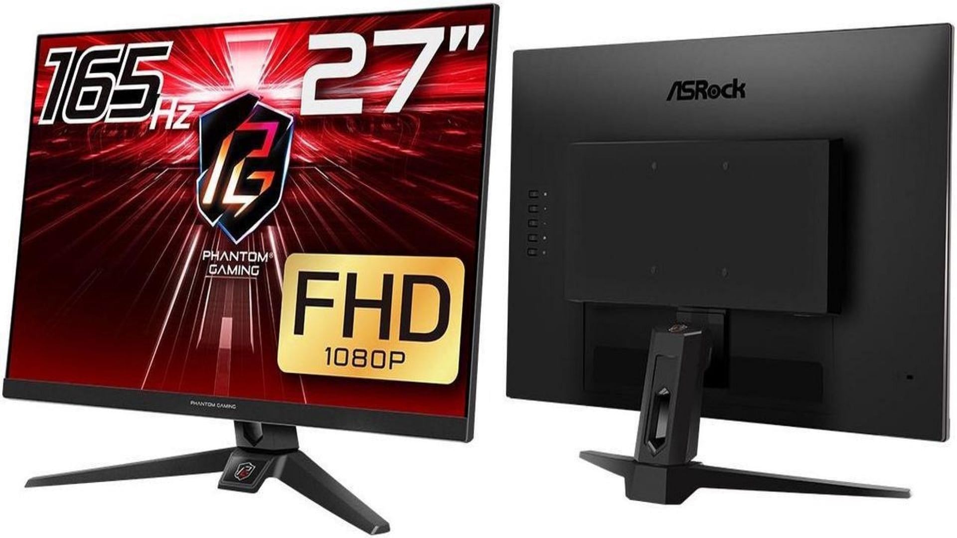 The ASRock PHANTOM GAMING 27&quot; monitor is a capable gaming monitor (Image via ASRock)