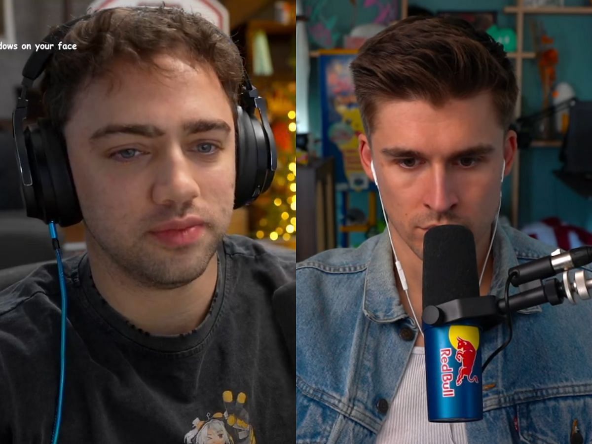 Mizkif shares strong words against Ludwig (Image via Twitch/Mizkif and YouTube/Ludwig)