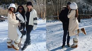 Ryan Blaney’s post-marriage trip takes romantic turn as Gianna Tulio's cozy winter chic with fur boots steals spotlight