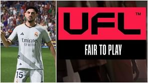 EA FC 25 vs UFL: Federico Valverde player rating and stats comparison