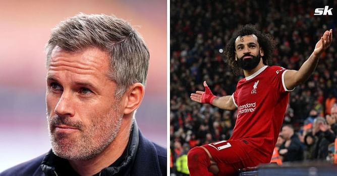 Mohamed Salah aims cheeky dig at Jamie Carragher after winning Man of the Match award in Liverpool's win over Man City