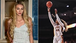 Cameron Brink issues 1-word reaction to potential future teammate Kiki Iriafen's chic 'grad student' look