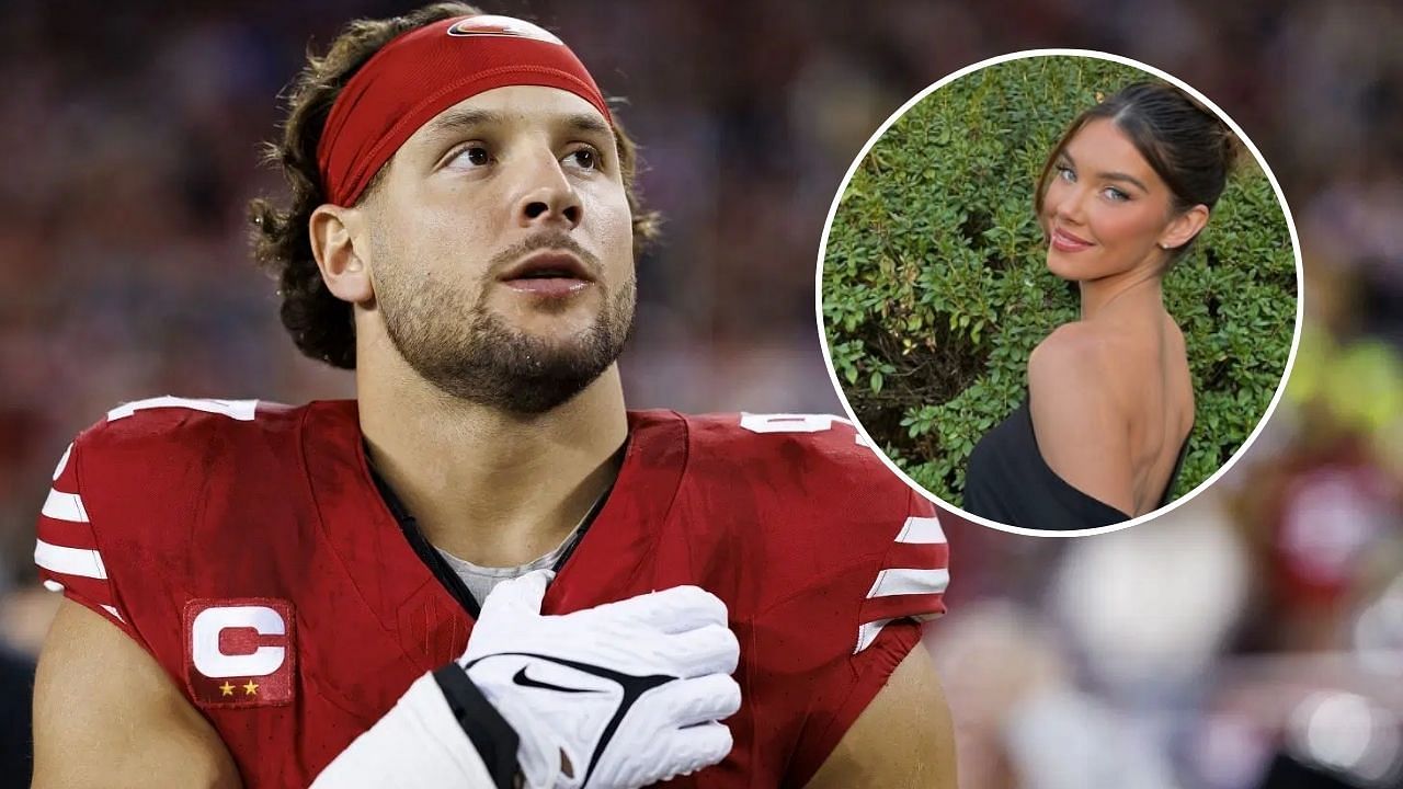 Nick Bosa (Source: Getty) | Lauren Maenner (Source: Via Instagram/ @LaurenMaenner)