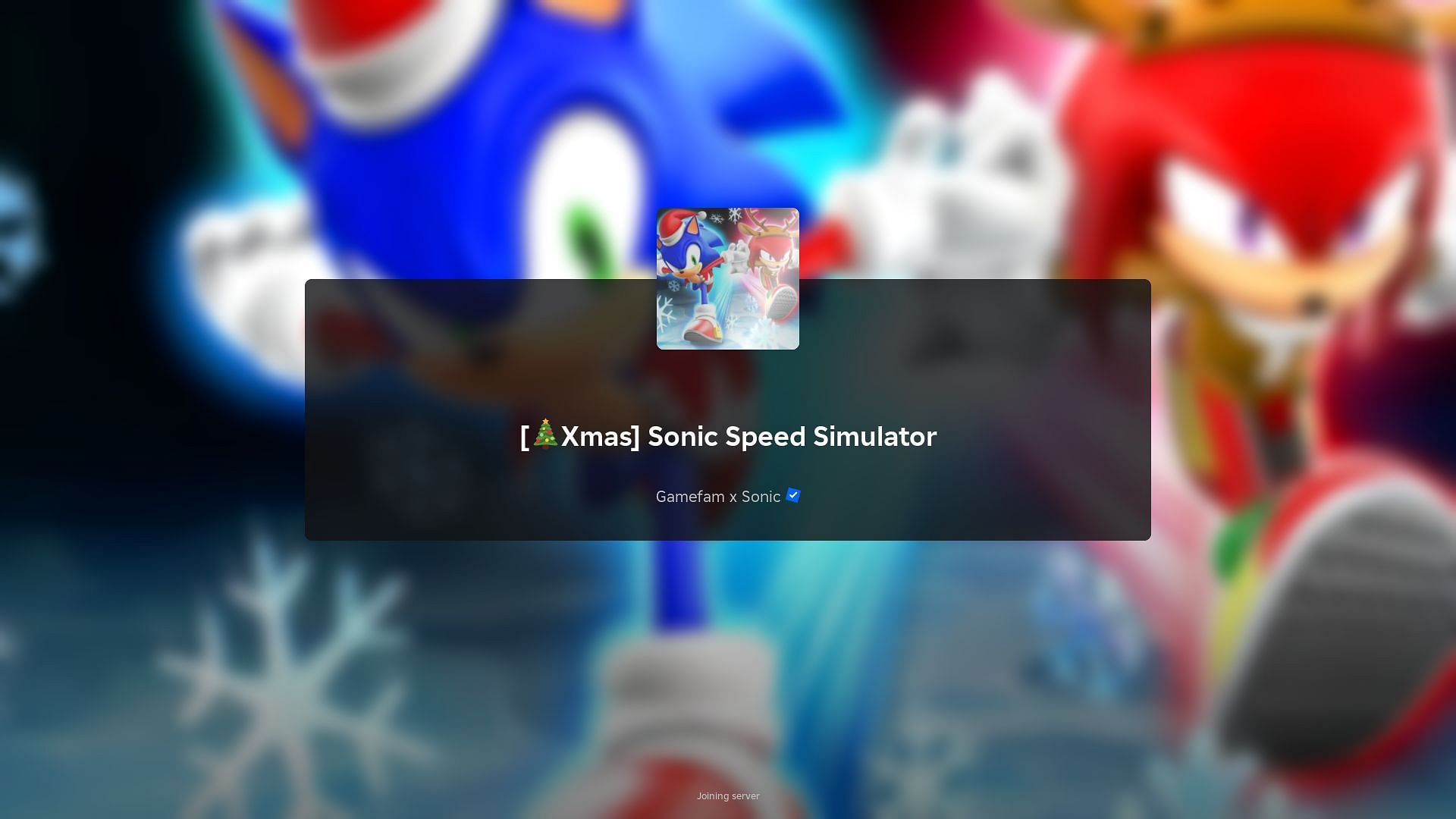 Feature image of Sonic Speed Simulator Holiday Fast Pass 