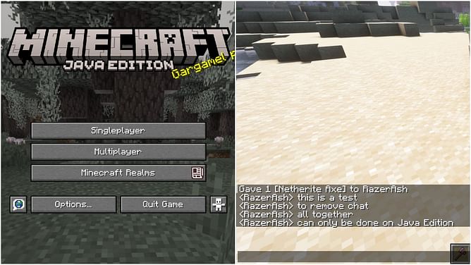 How to clear chat in Minecraft