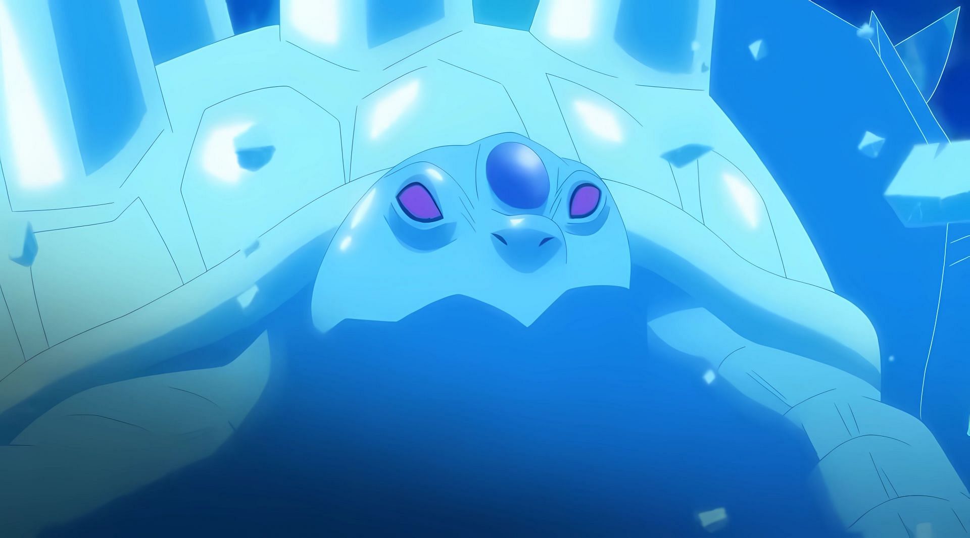 An ice monster as seen in the anime (Image via asread)