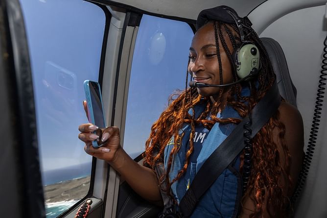 WATCH: Behind-the-scenes glimpse into Coco Gauff's new dreadlocks hairstyle for 2025 season