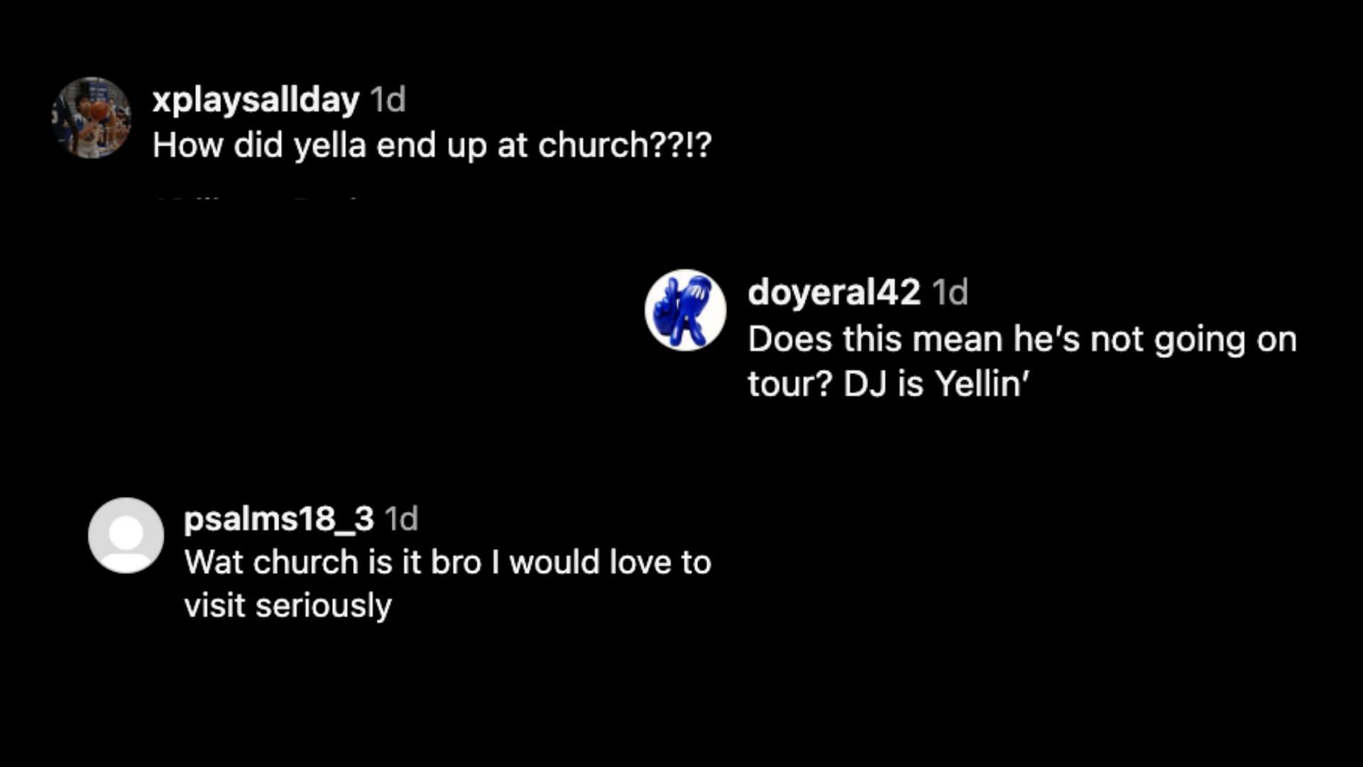 Netizens commented on Instagram (Image via Instagram/@djyellaofnwa)