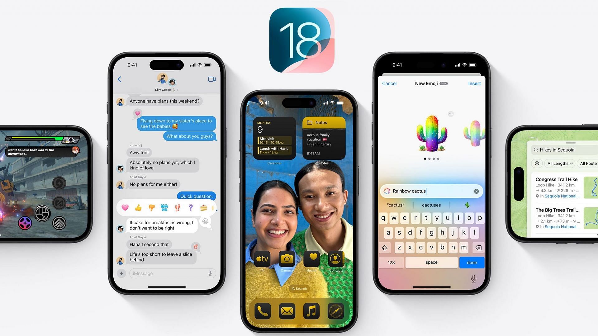 Picture of iOS 18 features