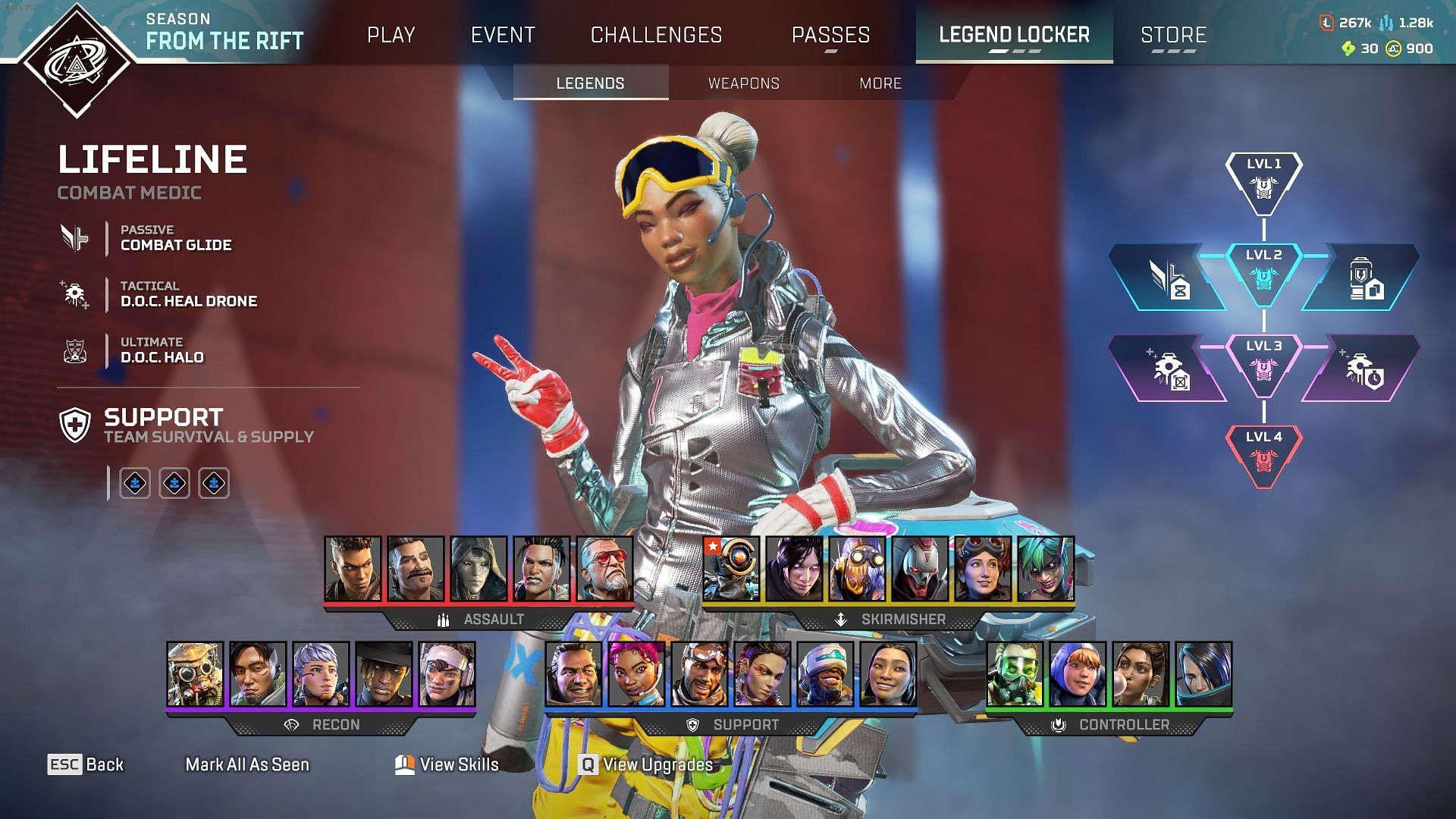 Lifeline in Apex Legends (Image via EA)