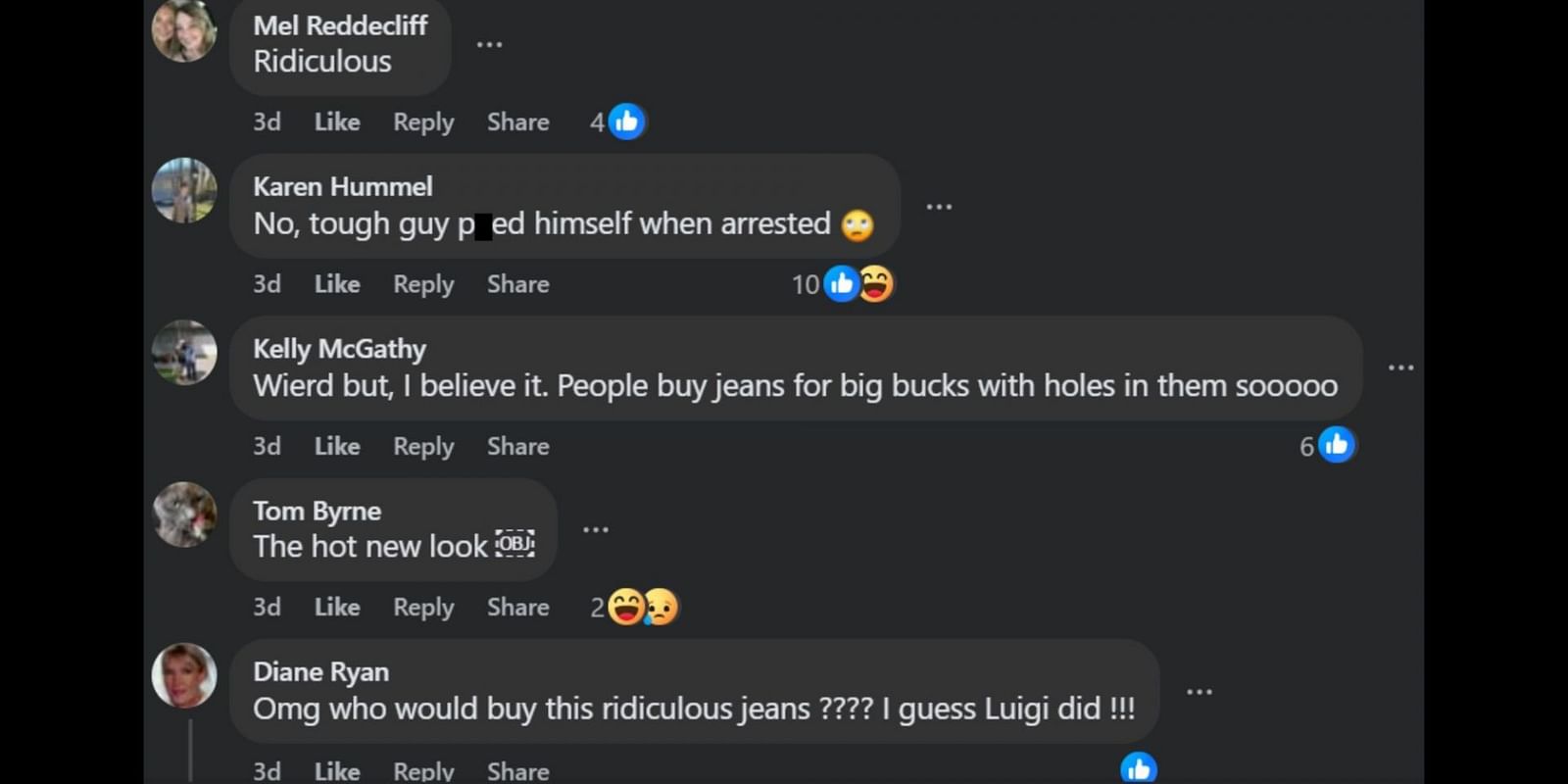 "Who wants to look like they wet themselves" — Internet reacts as Luigi