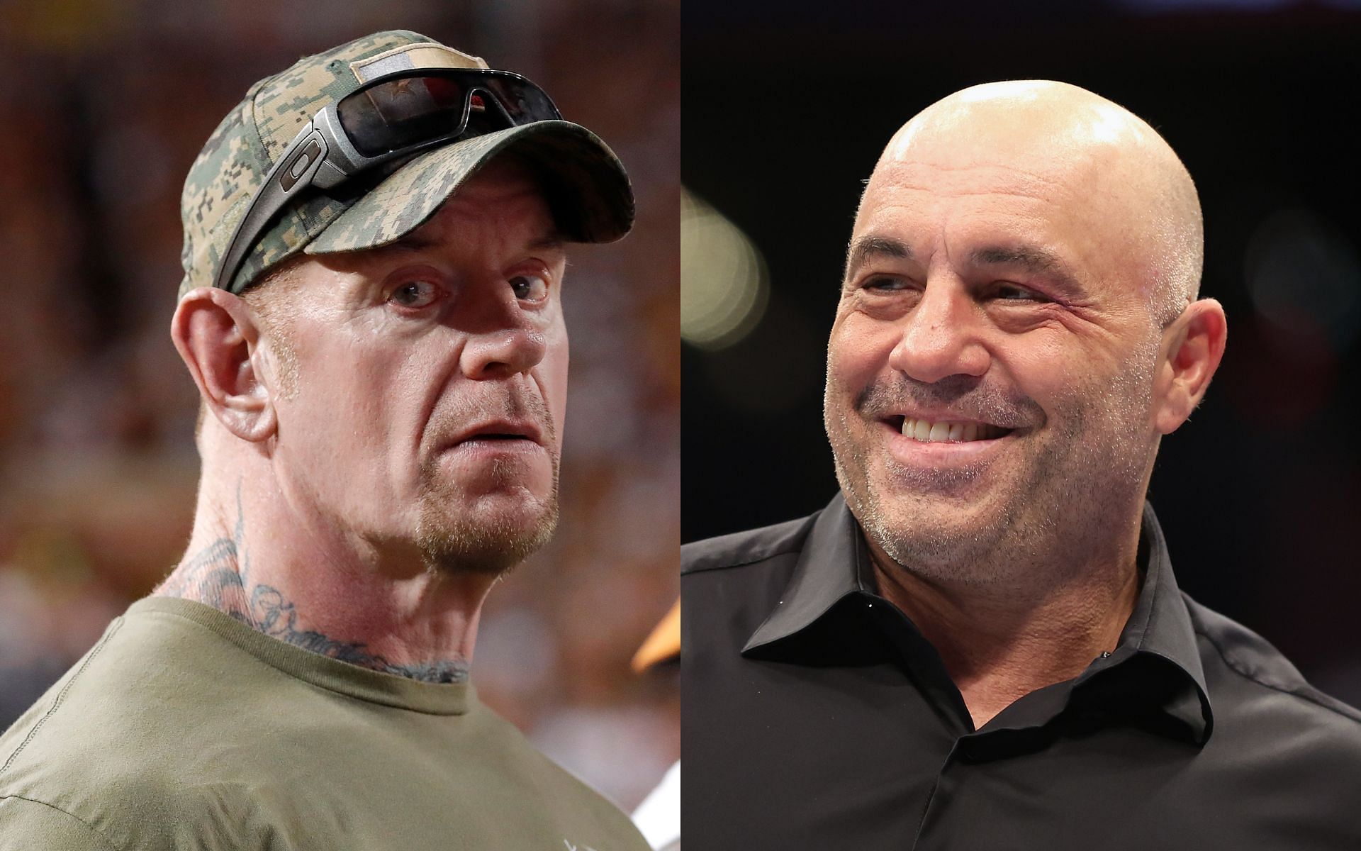 The Undertaker (left) appeared on Joe Rogan