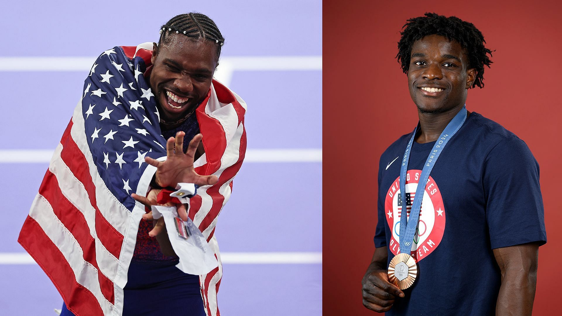 Noah Lyles and Frederick Richard/ Source: Getty