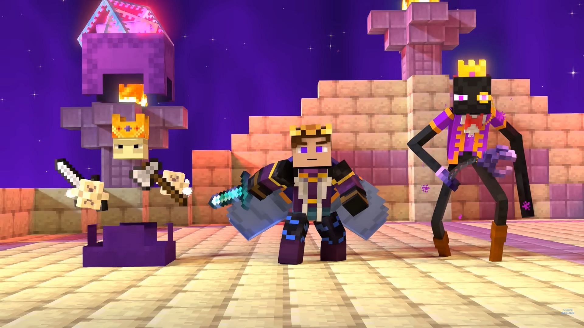 Versus battles between mobs have always been fun (Image via Mojang studios || YouTube/@cubus_maximus)