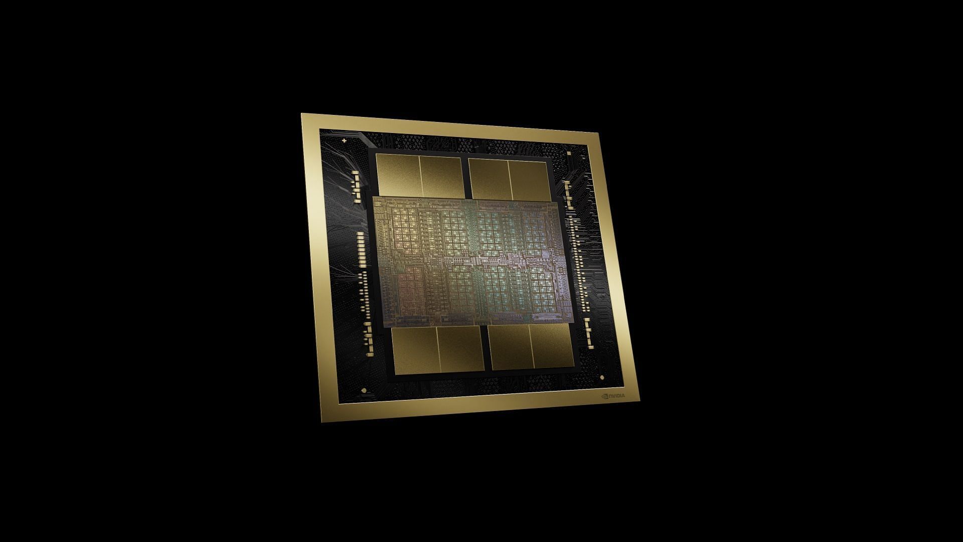 An Nvidia chip based on the Blackwell architecture (Image via Nvidia)